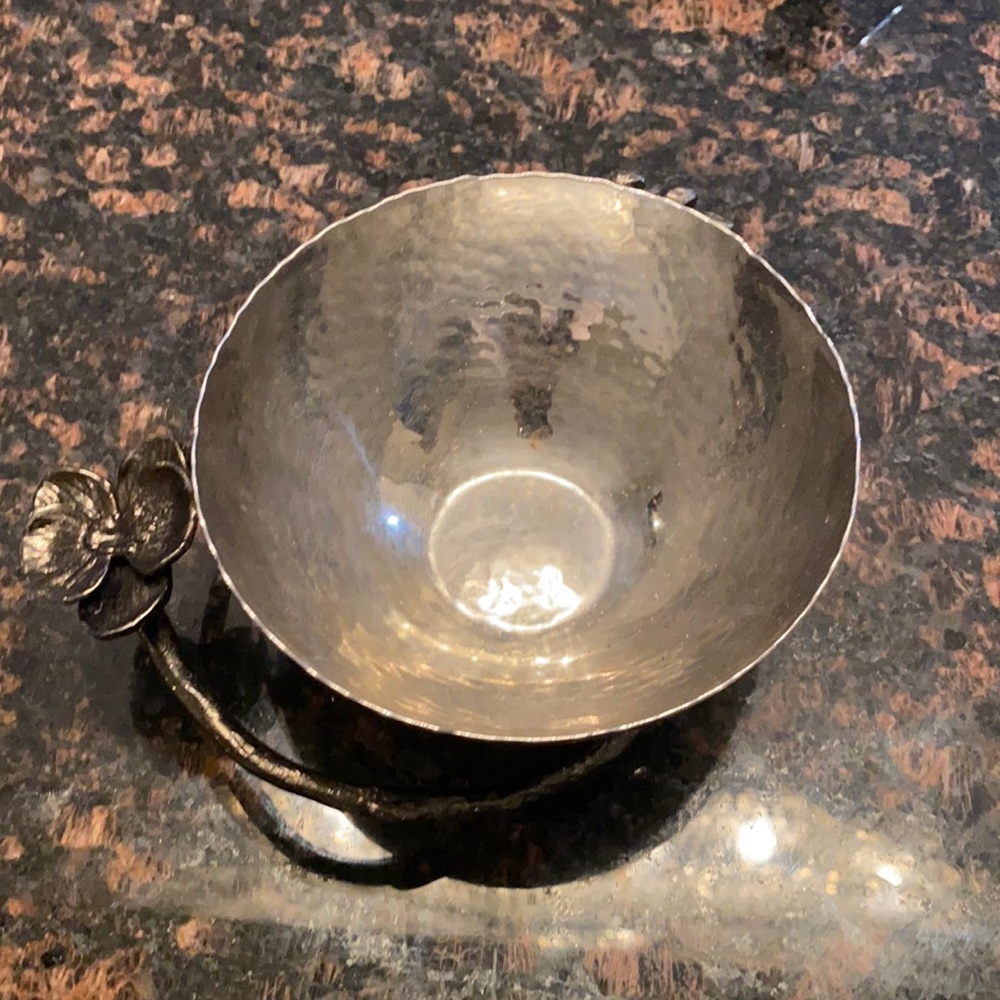 Michael Aram silver bowl